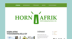 Desktop Screenshot of hornafrik.fi