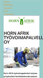 Mobile Screenshot of hornafrik.fi